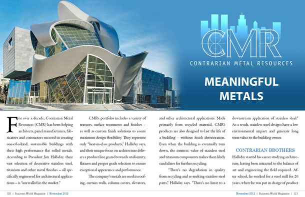 Contrarian Metal Resources Contrarian Metal Resources