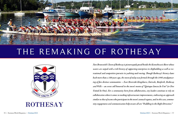 The Town of Rothesay