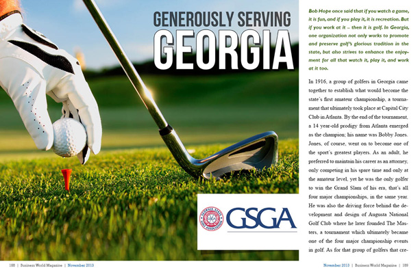 Georgia State Golf Association Georgia State Golf Association