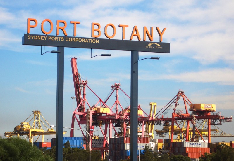 Port Botany already a success even before completion Port Botany Sydney