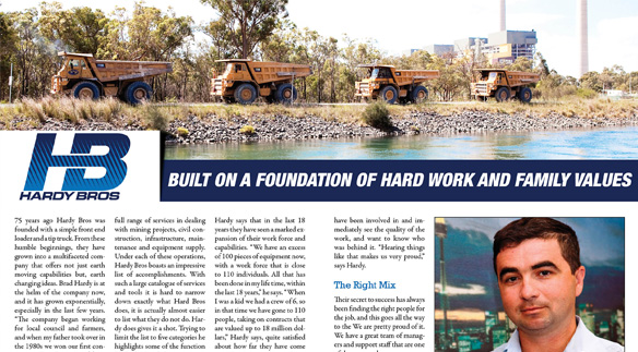 Hardy Bros Mining & Constructions Pty Ltd Hardy Bros