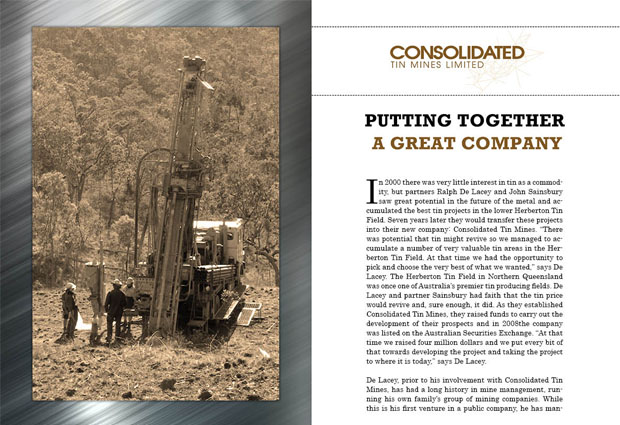 Consolidated Tin Mines Consolidated Tin Mines