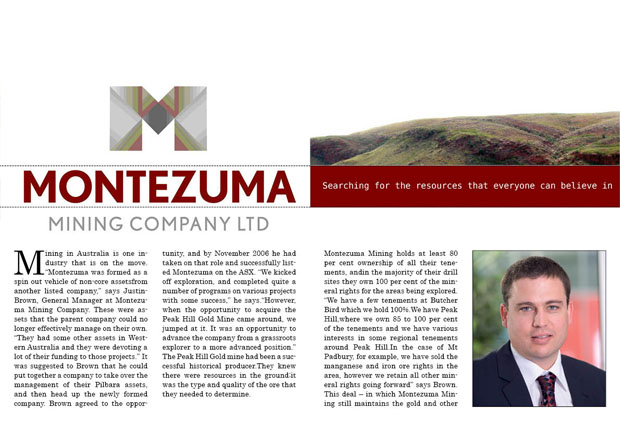 Montezuma Mining Company Montezuma Mining Company