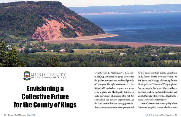 Municipality of the County of Kings Municipality of the County of Kings