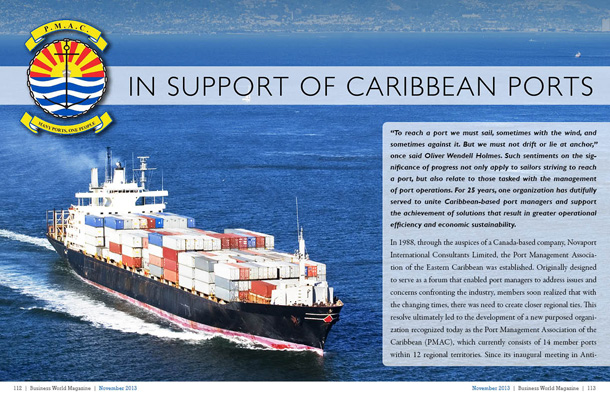 Port Management Association of the Caribbean Business World Magazine